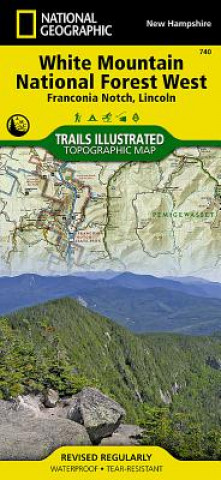Materiale tipărite White Mountains National Forest, West National Geographic Maps