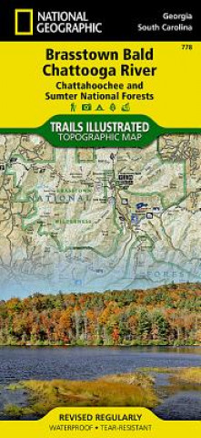 Drucksachen Brasstown Bald/Chattooga River, Chattahoochee National Forest National Geographic Maps