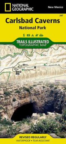 Drucksachen Carlsbad Caverns National Park National Geographic Maps