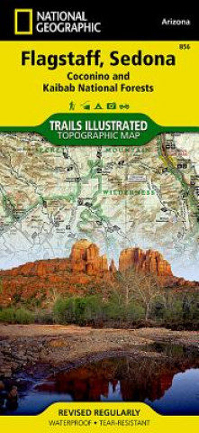 Materiale tipărite Flagstaff/sedona, Coconino & Kaibab National Forests National Geographic Maps