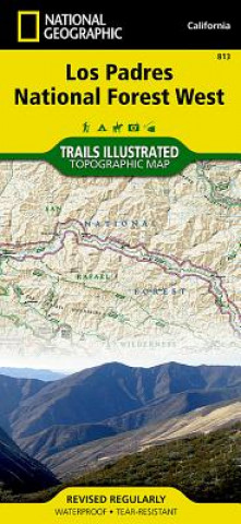 Drucksachen Los Padres National Forest, West National Geographic Maps