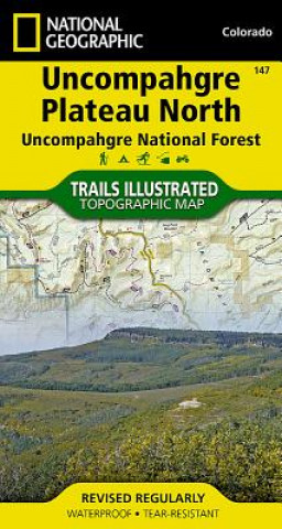 Έντυπα Uncompahgre Plateau, North National Geographic Maps