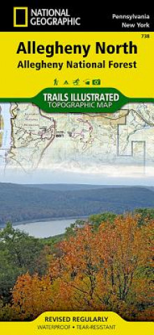 Pubblicazioni cartacee Allegheny National Forest North National Geographic Maps