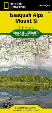 Materiale tipărite Cougar, Tiger, and Rattlesnake Mountain Parks National Geographic Maps