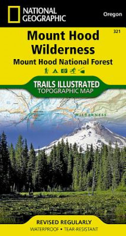 Tiskanica Mount Hood Wilderness National Geographic Maps