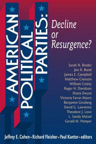 Kniha American Political Parties Jeffrey E. Cohen