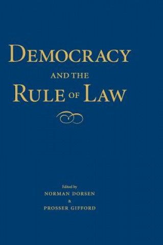 Książka Democracy and the Rule of Law Norman Dorsen