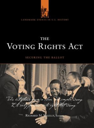 Kniha Voting Rights Act Richard M. Valelly