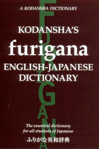 Kniha Kodansha's Furigana English-japanese Dictionary Masatoshi Yoshida