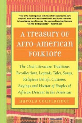 Book Treasury of Afro-American Folklore Harold Courlander