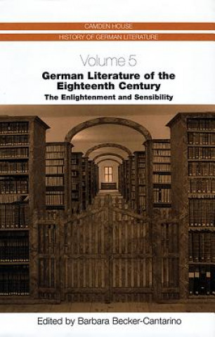 Könyv German Literature of the Eighteenth Century Barbara Becker-cantarin