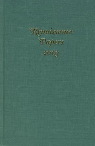 Buch Renaissance Papers 2003 Christopher Cobb