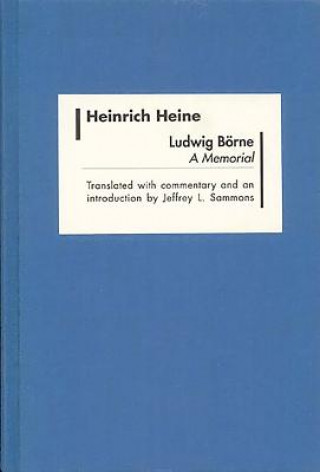 Kniha Ludwig Boerne Heinrich Heine
