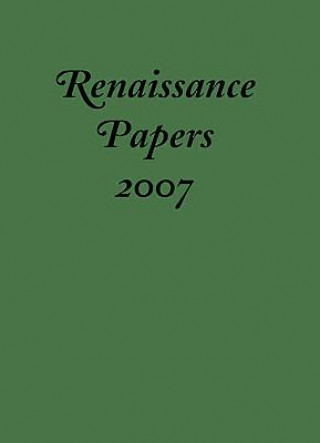 Buch Renaissance Papers 2007 Christopher Cobb