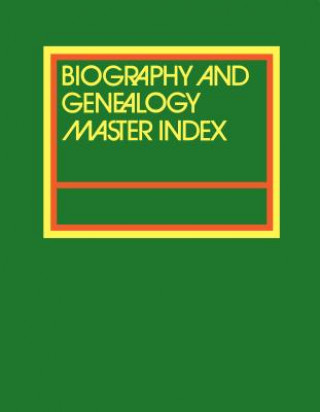 Książka Biography and Genealogy Master Index Supplement 2015 Gale