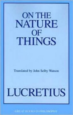 Kniha On The Nature Of Things Titus Lucretius Carus