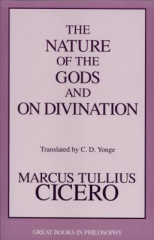 Carte Nature of the Gods and on Divination Marcus Tullius Cicero