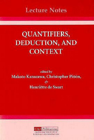 Livro Quantifiers, Deduction, and Context Makoto Kanazawa