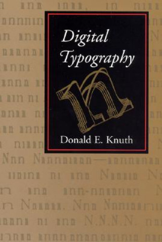 Könyv Digital Typography Donald E. Knuth