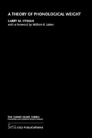 Knjiga Theory of Phonological Weight Larry M. Hyman