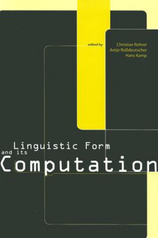Buch Linguistic Form and Its Computation Christian Rohrer