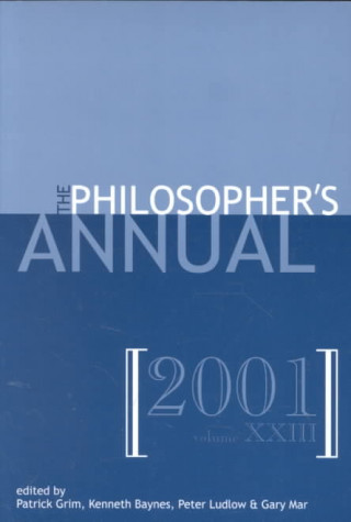 Könyv Philosopher's Annual Patrick Grim