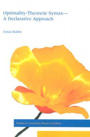 Könyv Optimality-Theoretic Syntax Jonas Kuhn