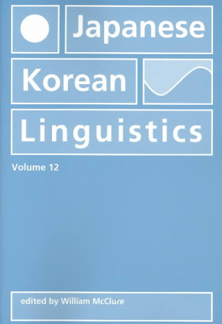 Carte Japanese/Korean Linguistics William T. McClure