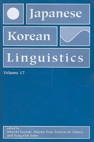 Kniha Japanese and Korean Linguistics Shoichi Iwasaki