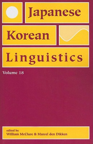 Libro Japanese/Korean Linguistics William McClure