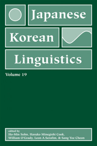 Kniha Japanese/Korean Linguistics Ho-Min Sohn