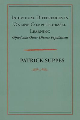 Knjiga Individual Differences Patrick Suppes