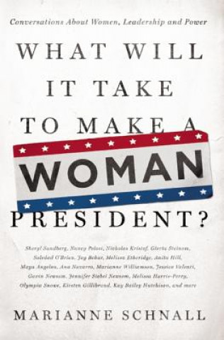 Kniha What Will It Take to Make A Woman President? Marianne Schnall
