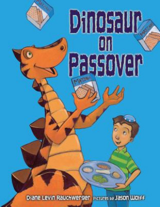 Carte Dinosaur on Passover Diane Levin Rauchwerger