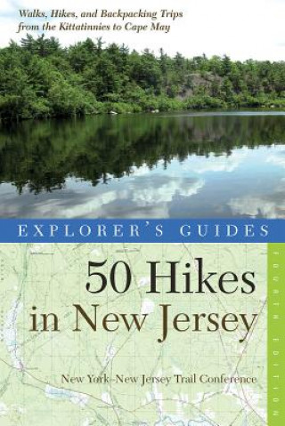 Carte Explorer's Guide 50 Hikes in New Jersey Nynjtc