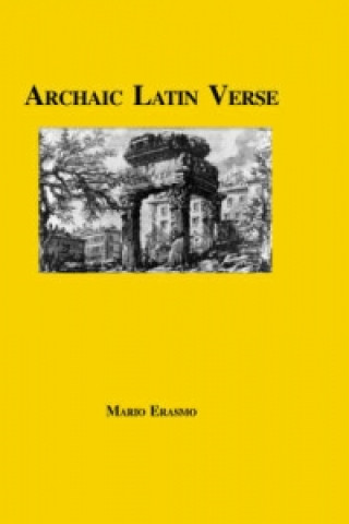 Książka Archaic Latin Verse Mario Erasmo