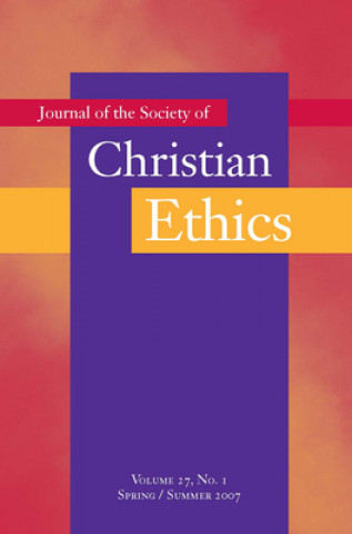 Książka Journal of the Society of Christian Ethics Mary Jo Iozzio