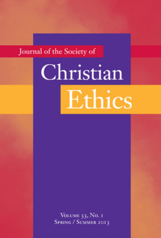Könyv Journal of the Society of Christian Ethics 