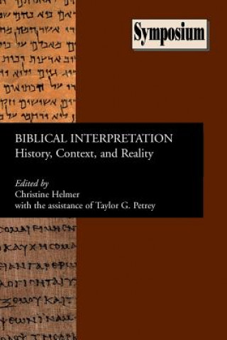 Knjiga Biblical Interpretation Christine Helmer