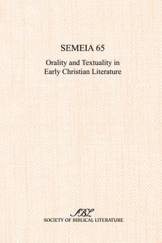 Könyv Semeia 65 Elizabeth Struthers Malbon
