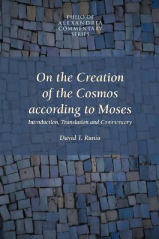 Könyv On the Creation of the Cosmos According to Moses David