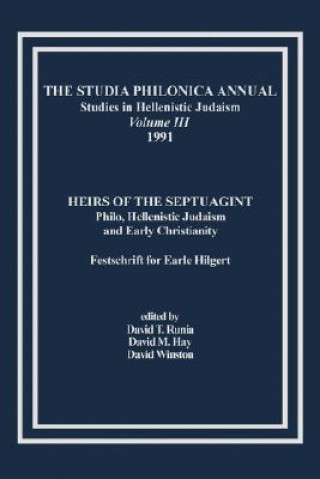 Book Studia Philonica Annual, III, 1991 David M. Hay