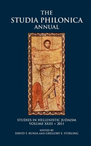Könyv Studia Philonica Annual David T. Runia