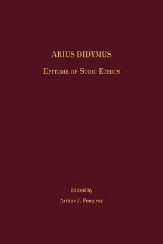 Könyv Arius Didymus Arthur J. Pomeroy