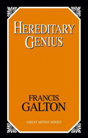 Kniha Hereditary Genius Francis Galton