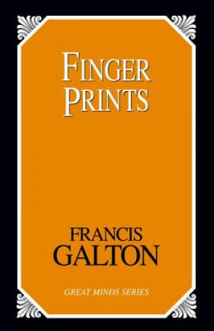 Kniha Finger Prints Francis Galton