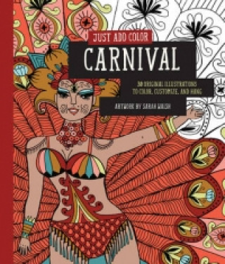 Carte Just Add Color: Carnival Sarah Walsh