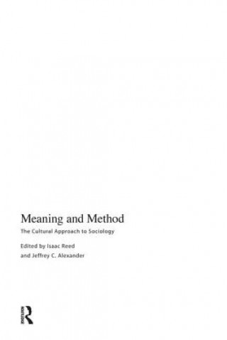 Knjiga Meaning and Method Isaac Reed
