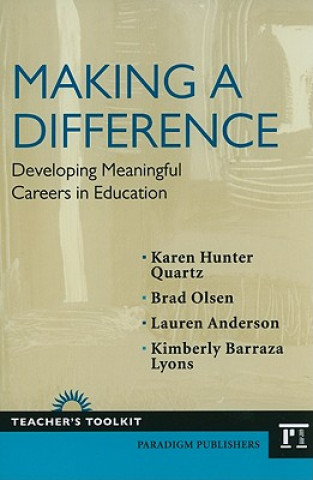 Knjiga Making a Difference Karen Hunter-Quartz