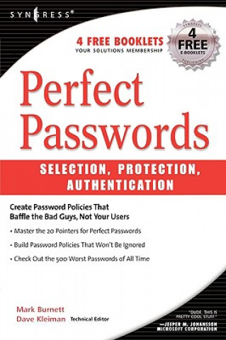 Kniha Perfect Password Burnett